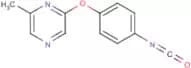 2-(4-Isocyanatophenoxy)-6-methylpyrazine
