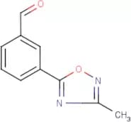3-(3-Methyl-1,2,4-oxadiazol-5-yl)benzaldehyde