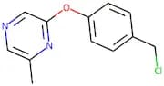 4-[(6-Methylpyrazin-2-yl)oxy]benzyl chloride 97%