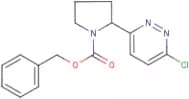 2-(6-Chloropyridazin-3-yl)pyrrolidine, N-CBZ protected