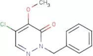 2-Benzyl-5-chloro-4-methoxy-2H-pyridazin-3-one