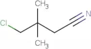 4-Chloro-3,3-dimethylbutanenitrile
