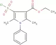 Ethyl 3-chlorosulphonyl-2,5-dimethyl-1-phenylpyrrole-4-carboxylate