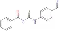 N-[(4-Cyanophenyl)carbamothioyl]benzamide