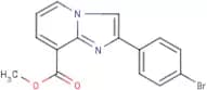Methyl 2-(4-bromophenyl)imidazo[1,2-a]pyridine-8-carboxylate
