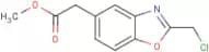 Methyl [2-(chloromethyl)-1,3-benzoxazol-5-yl]acetate