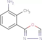 2-Methyl-3-(1,3,4-oxadiazol-2-yl)aniline