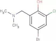 4-Bromo-2-chloro-6-[(dimethylamino)methyl]phenol