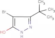 4-Bromo-3-(tert-butyl)-5-hydroxy-1H-pyrazole