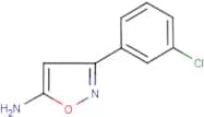 3-(3-Chlorophenyl)isoxazol-5-amine