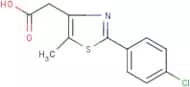 [2-(4-Chlorophenyl)-5-methyl-1,3-thiazol-4-yl]acetic acid