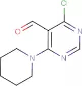 4-Chloro-6-(piperidin-1-yl)pyrimidine-5-carboxaldehyde