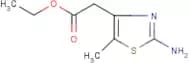 Ethyl (2-amino-5-methyl-1,3-thiazol-4-yl)acetate