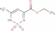 Ethyl 1,6-dihydro-1,1-dioxo-5-methyl-1,2,6-thiadiazine-3-carboxylate