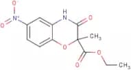 Ethyl 3,4-dihydro-2-methyl-6-nitro-3-oxo-2H-1,4-benzoxazine-2-carboxylate