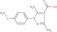 3,5-Dimethyl-1-(4-methoxyphenyl)-1H-pyrazole-4-carboxylic acid