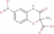 3,4-Dihydro-2-methyl-6-nitro-3-oxo-2H-1,4-benzoxazine-2-carboxylic acid
