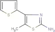 2-Amino-5-methyl-4-thien-2-yl-1,3-thiazole
