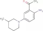 2'-Amino-5'-(3-methylpiperidin-1-yl)acetophenone