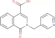 1,2-Dihydro-1-oxo-2-[(pyridin-3-yl)methyl]isoquinoline-4-carboxylic acid
