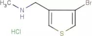 3-Bromo-4-[(methylamino)methyl]thiophene hydrochloride
