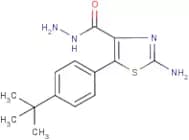 2-Amino-5-[4-(tert-butyl)phenyl]-1,3-thiazole-4-carbohydrazide