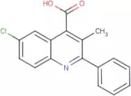 6-Chloro-3-methyl-2-phenylquinoline-4-carboxylic acid
