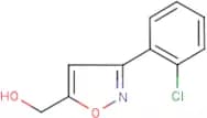3-(2-Chlorophenyl)-5-(hydroxymethyl)isoxazole