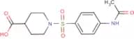 1-[4-(Acetamido)phenylsulphonyl]piperidine-4-carboxylic acid