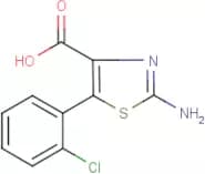 2-Amino-5-(2-chlorophenyl)-1,3-thiazole-4-carboxylic acid
