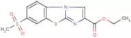 Ethyl 7-(methylsulphonyl)imidazo[2,1-b][1,3]benzothiazole-2-carboxylate