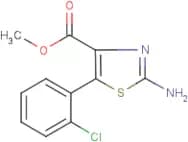 Methyl 2-amino-5-(2-chlorophenyl)-1,3-thiazole-4-carboxylate