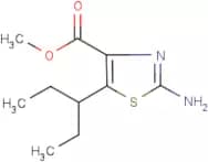 Methyl 2-amino-5-(pent-3-yl)-1,3-thiazole-4-carboxylate