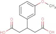 3-(3-Methoxyphenyl)pentanedioic acid