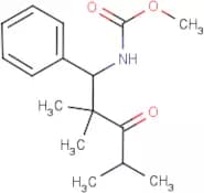 Methyl N-(2,2,4-trimethyl-3-oxo-1-phenylpent-1-yl)carbamate