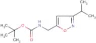 5-(Aminomethyl)-3-isopropylisoxazole, N-BOC protected
