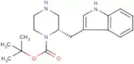 (2S)-2-[(1H-Indol-3-yl)methyl]piperazine, N1-BOC protected