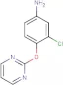 3-Chloro-4-(pyrimidin-2-yloxy)aniline