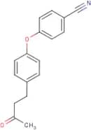 4-[4-(3-Oxobutyl)phenoxy]benzonitrile