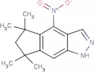 4-Nitro-1,5,6,7-tetrahydro-5,5,7,7-tetramethylcyclopenta[f]indazole