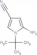 5-Amino-1-(tert-butyl)-1H-pyrrole-3-carbonitrile