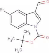 5-Bromo-1H-indole-3-carboxaldehyde, N-BOC protected