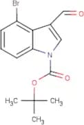 4-Bromo-1H-indole-3-carboxaldehyde, N-BOC protected