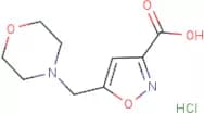 5-[(Morpholin-4-yl)methyl]isoxazole-3-carboxylic acid hydrochloride