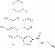 5-[2,4-Dihydroxy-5-isopropylphenyl]-N-ethyl-4-{4-[(morpholin-4-yl)methyl]phenyl}isoxazole-3-carbox…