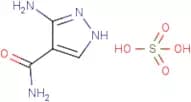 3-Amino-1H-pyrazole-4-carboxamide hemisulphate
