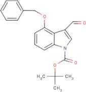 4-Benzyloxy-1H-indole-3-carboxaldehyde, N-BOC protected 98%