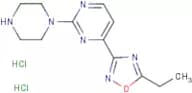 4-(5-Ethyl-1,2,4-oxadiazol-3-yl)-2-(piperazin-1-yl)pyrimidine dihydrochloride