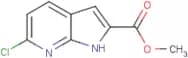 Methyl 6-chloro-1H-pyrrolo[2,3-b]pyridine-2-carboxylate