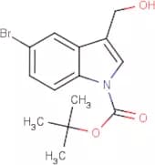 5-Bromo-3-(hydroxymethyl)-1H-indole, N-BOC protected